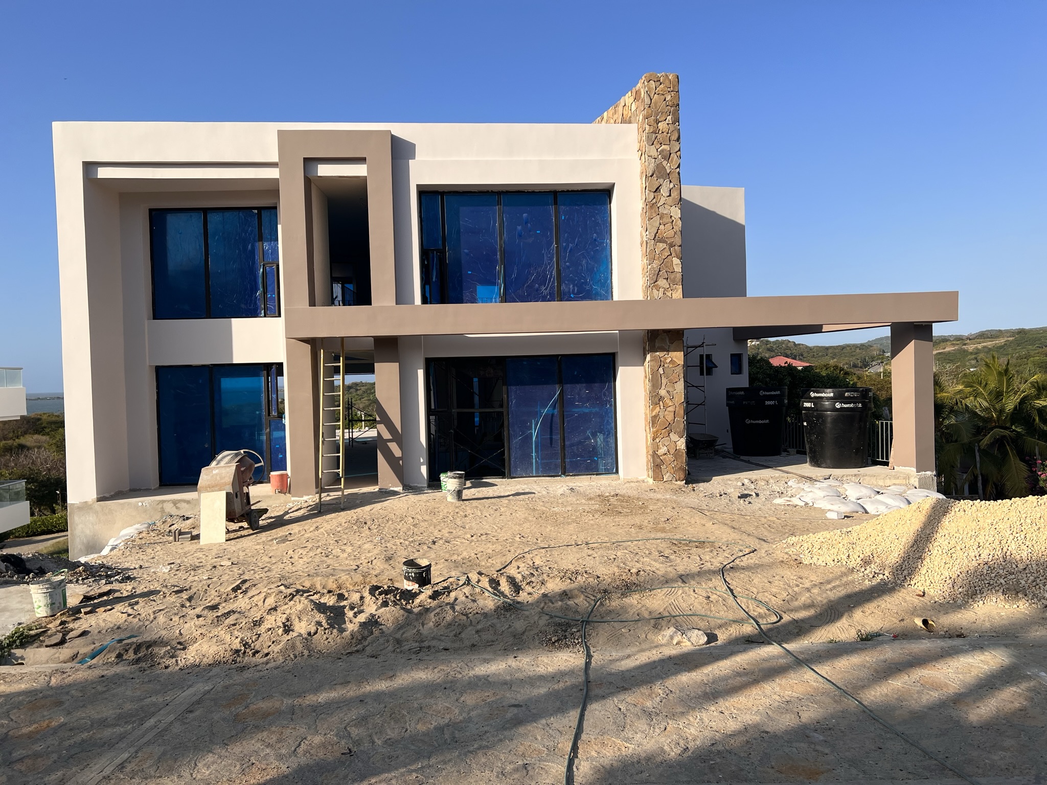 Casa residencial preparada para automatización